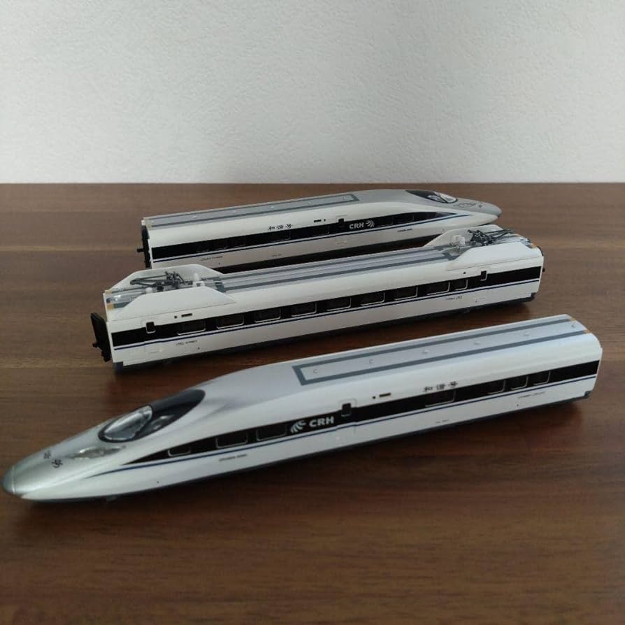 Amazon.co.jp: KUNTER製 中国新幹線 CRH380AL 基本3両セット : おもちゃ