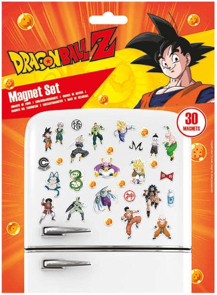 Amazon.co.jp: ドラゴンボールZ 冷蔵庫マグネット 30個セット 公式商品