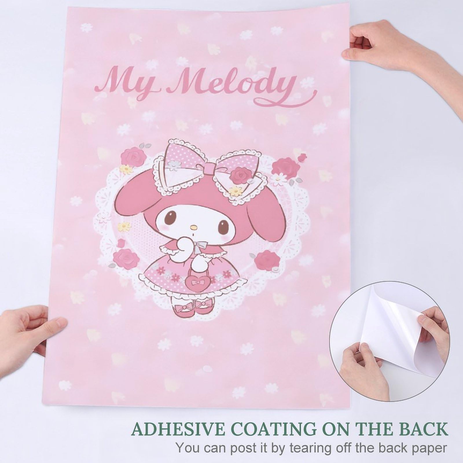 Amazon.co.jp: マイメロディ ポスター 絵画 インテリア 壁紙用 壁紙