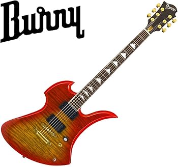 Amazon | バーニー MG 105X CS | エレキギター | 楽器・音響機器