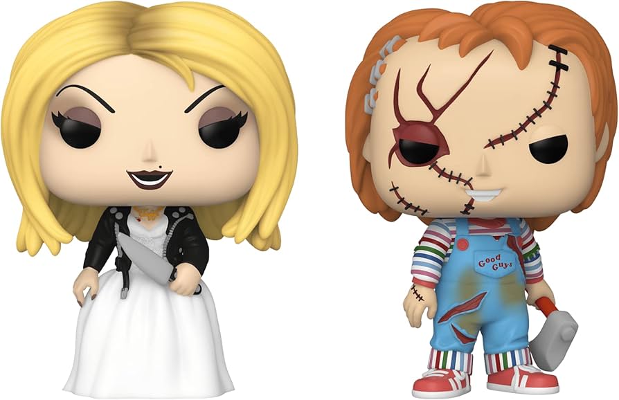 Amazon.com: Funko Bride of Chucky Complete Set (2) Pop! Horror