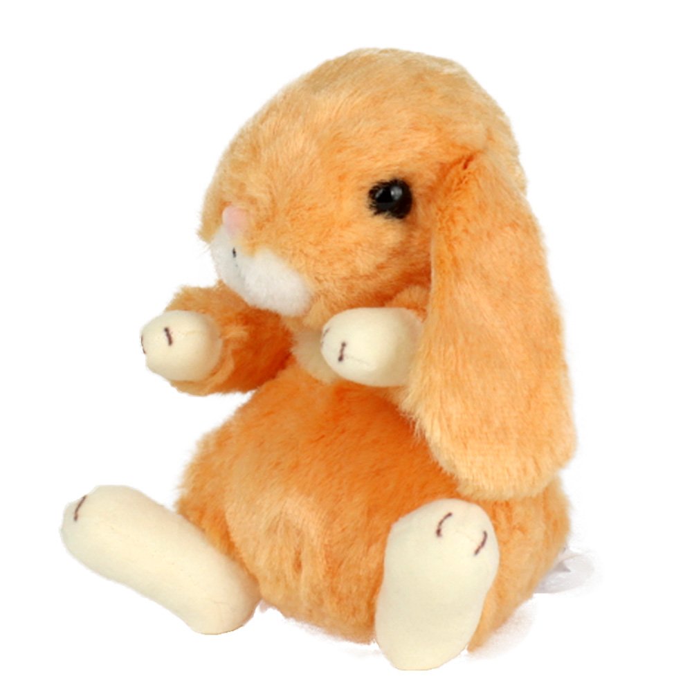 Amazon.co.jp: ぬいぐるみ (うさぎ ウサギ) ロップイヤー S オレンジ