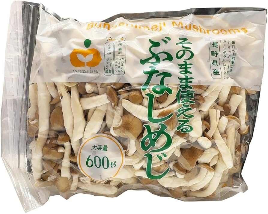 Amazon.co.jp: カットしめじ 600g ぶなしめじ きのこ 茸 食材 食品