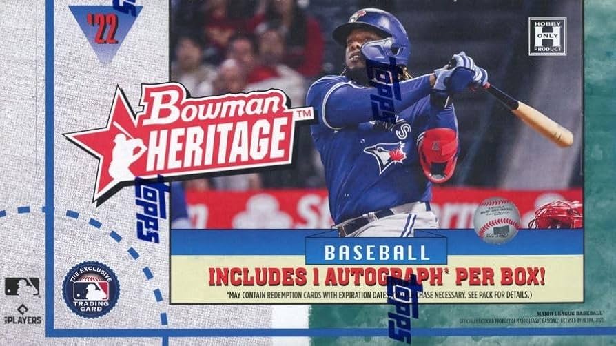 Amazon.com: 2022 Bowman Heritage Baseball MASSIVE Factory Sealed