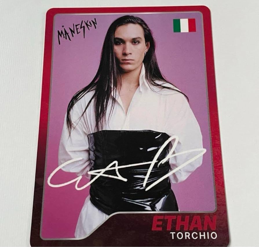 Amazon.co.jp: マネスキン RUSH CD 購入特典 トレカ イーサン : おもちゃ