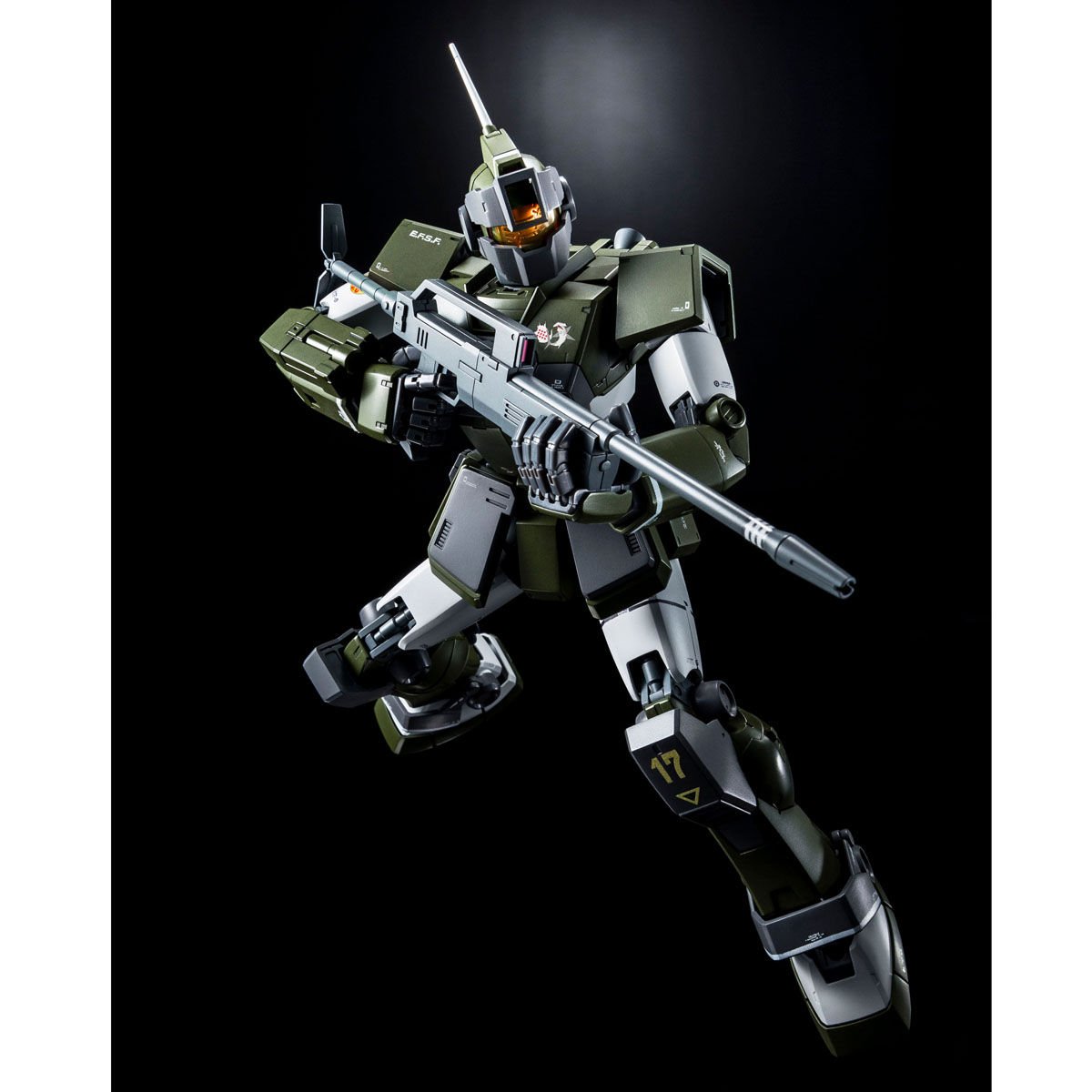 Amazon.co.jp: MG 1/100 RGM-79SC ジム・スナイパーカスタム (テネス
