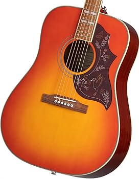 Amazon | Epiphone/Hummingbird Studio Faded Cherry Sunburst
