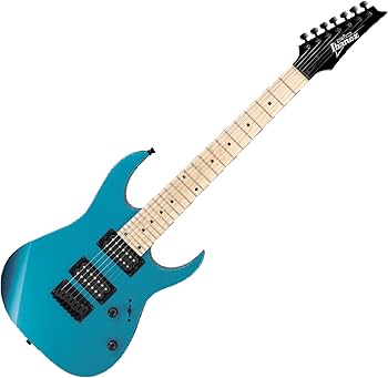 Amazon.com: Ibanez GRG7221 Meter- Metallic Light Blue : Musical
