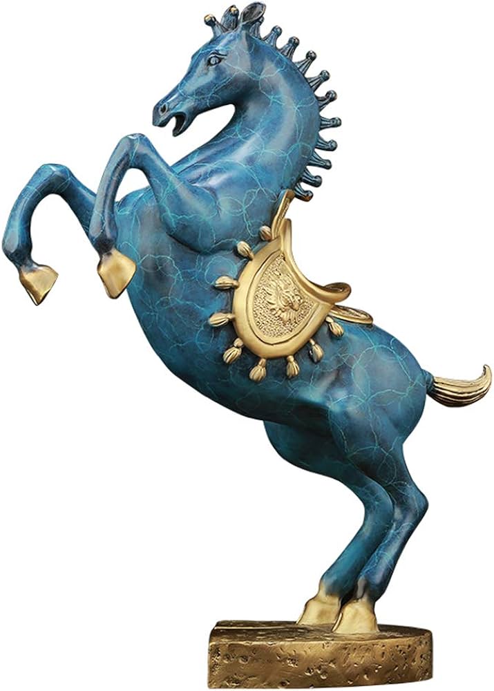 Amazon.co.jp: 馬 うま ウマ 風水グッズ 金運祈願の風水 馬蹄 装飾 馬