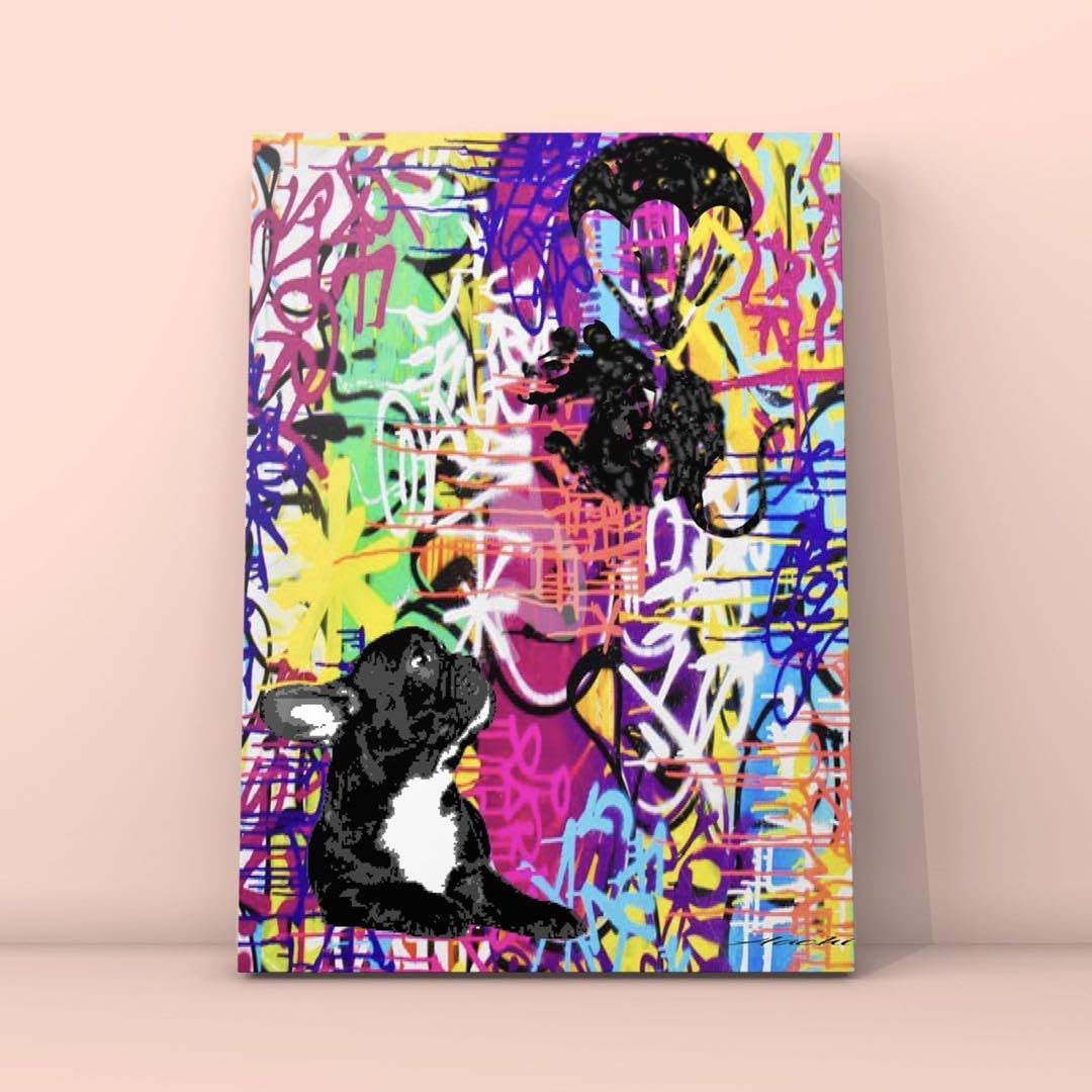 Amazon.co.jp: キャンバスアートパネル オマージュ ※ フラットベッドUV