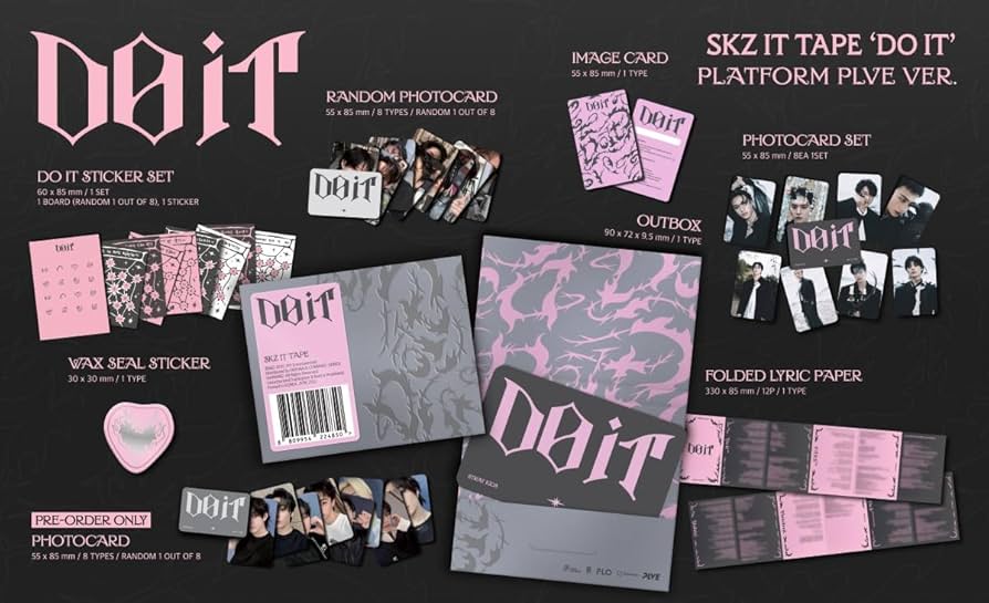 Amazon.com: Stray-Kids Skz It Tape Do It [Platform Plve ver