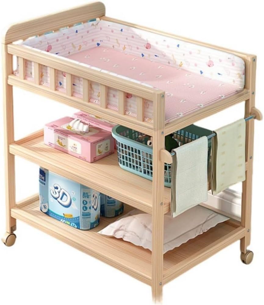 Amazon | Sarinyオムツ交換台 無垢材 オムツ交換 おむつ替え台 多色