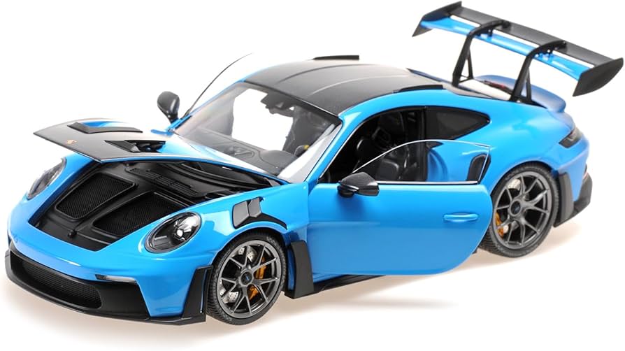 Amazon.com: Minichamps 2024 911 (992) GT3 RS Weissach Package Blue