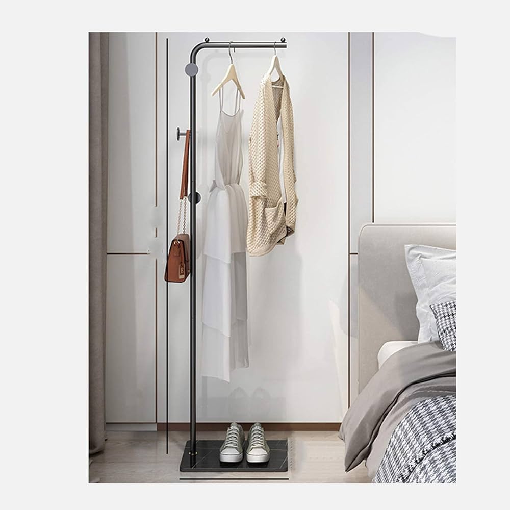 Amazon｜ポールハンガー 玄関コートラックスタンディングデザインバス