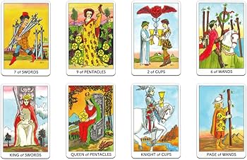 Amazon.co.jp: ニチユー(Nichiyu) タロットカード 79枚 ウェイト