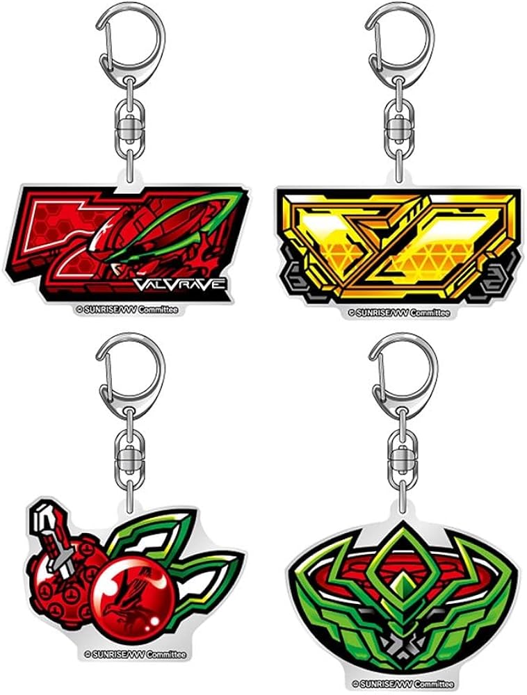 Amazon.co.jp: 革命機ヴァルヴレイヴ アクリルキーホルダー スイカ図柄