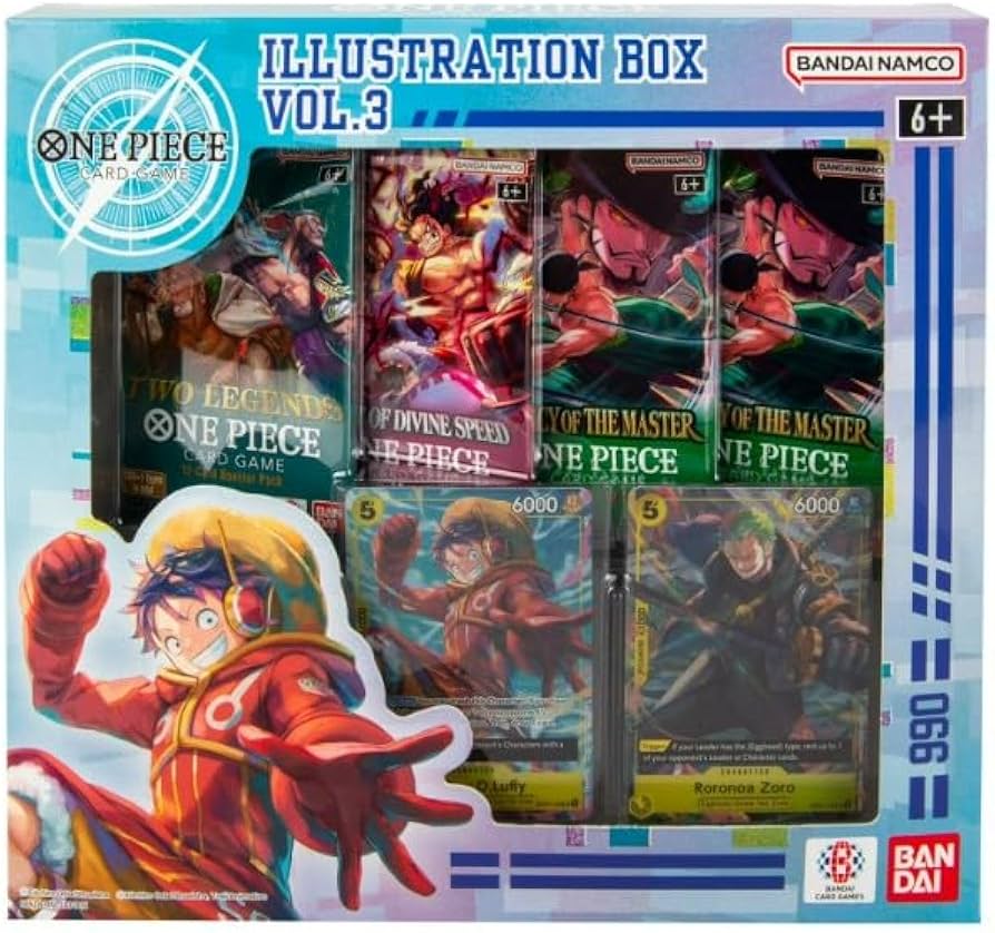 Amazon.com: One Piece Trading Card Game TCG Illustration Box Vol