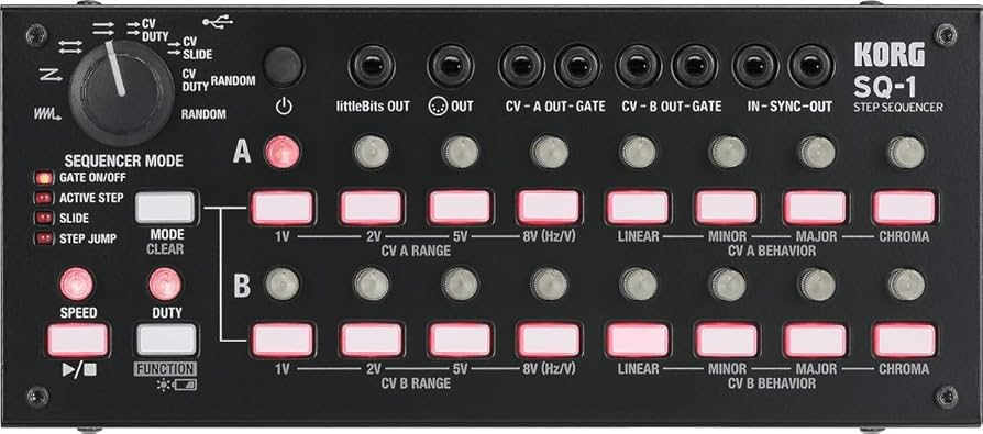 Amazon | KORG ステップシーケンサー SQ-1 あらゆる機器を接続し自在に