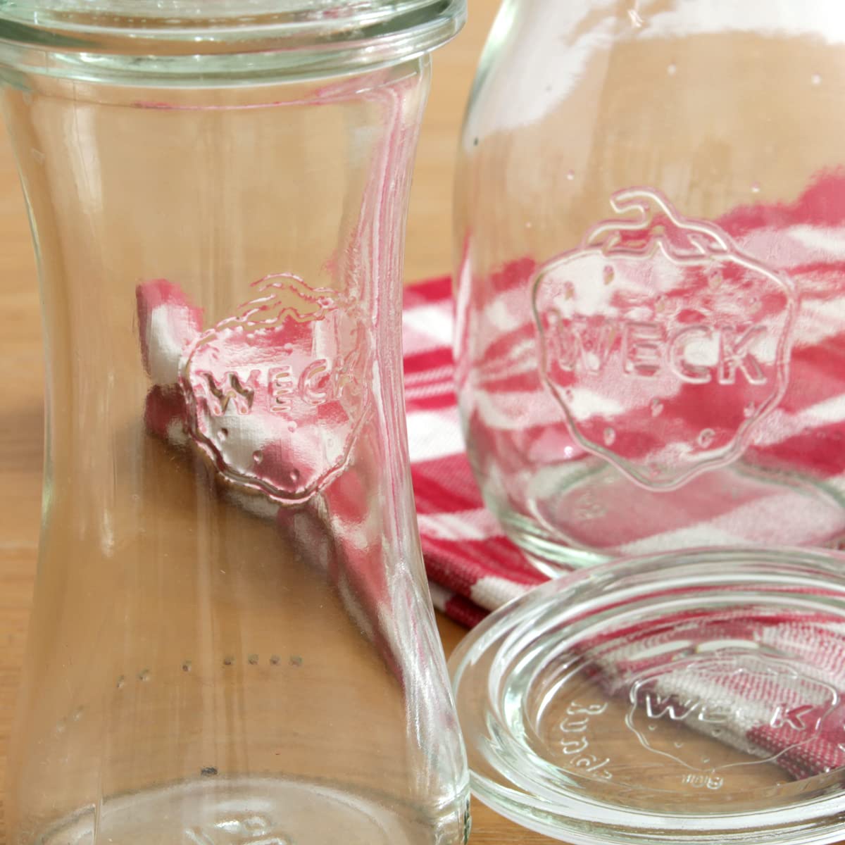 Amazon｜WECK キャニスター ガラスキャニスター 保存容器 保存瓶