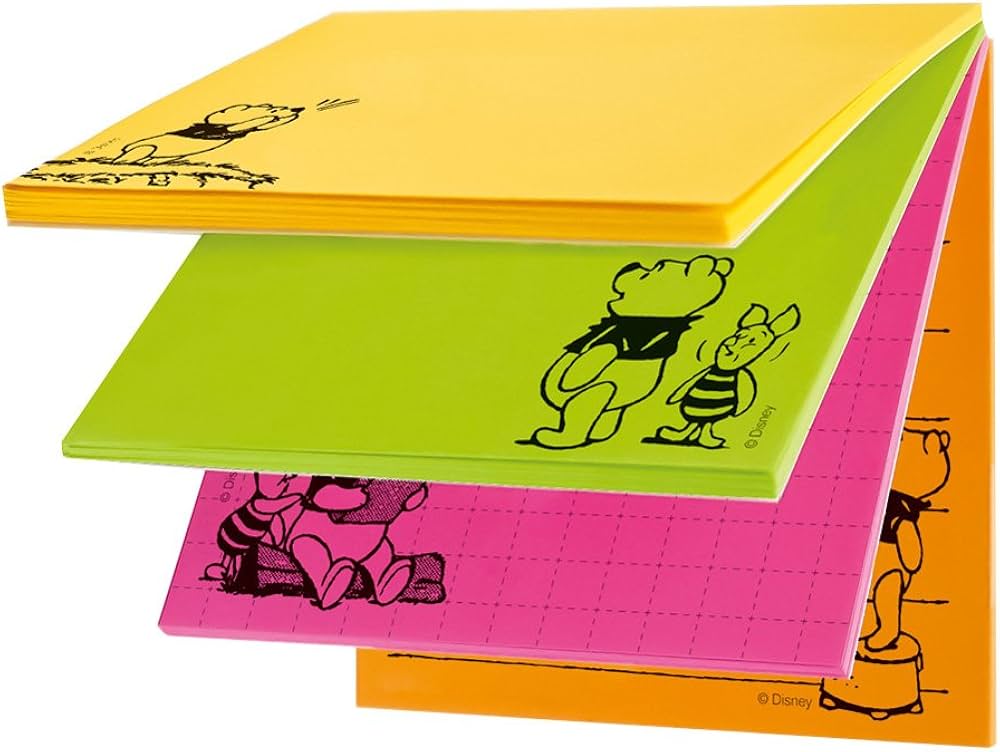 Amazon.co.jp: ビバリー ディズニー くまのプーさん 付箋 よりどり