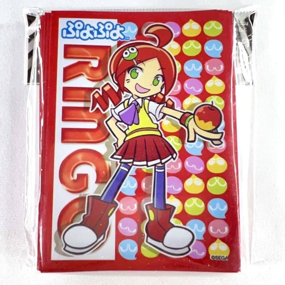 Amazon.co.jp: ぷよぷよ りんご キャラクタースリーブコレクション