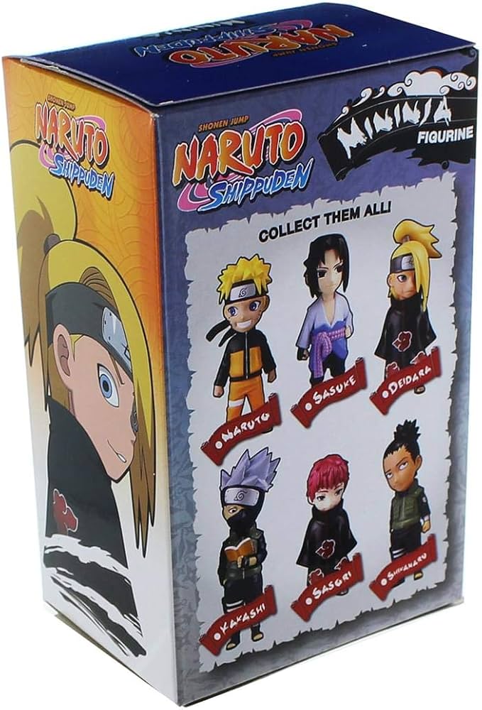 Amazon.com: Toynami Naruto Shippuden Mininja Figurines Blind Box