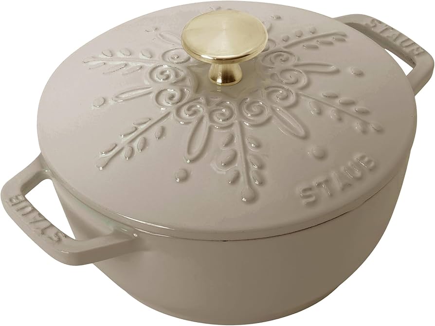 Amazon.co.jp: staub ストウブ 「 スノーフレーク ワナベ リネン S