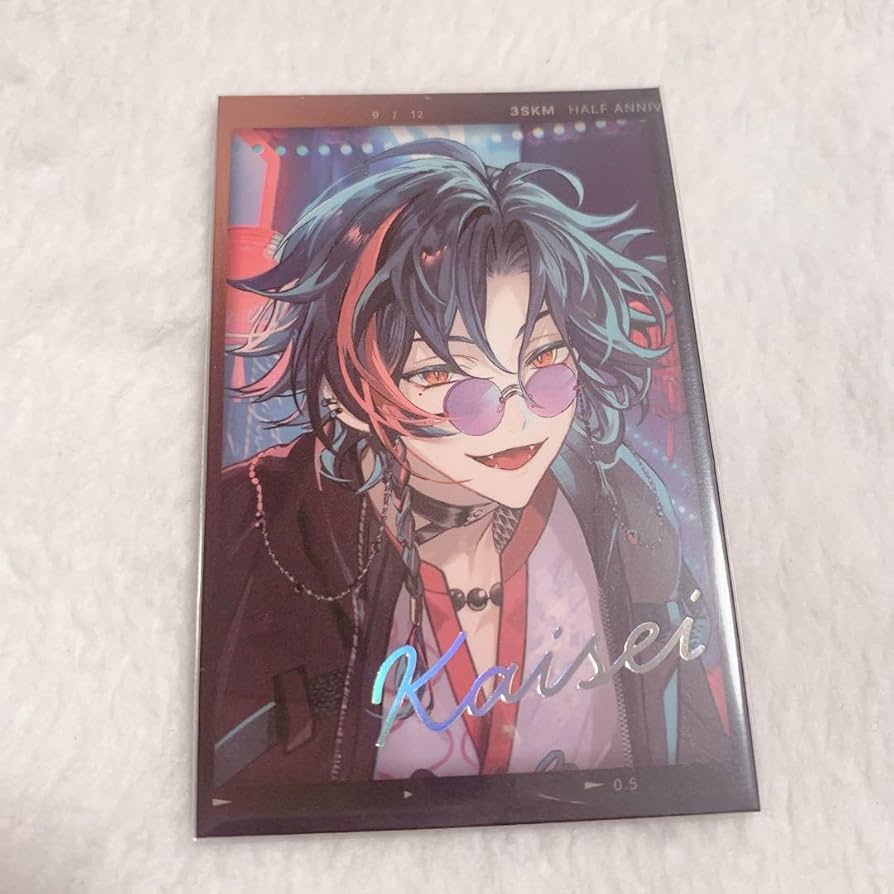 Amazon.co.jp: 魁星 3SKM ハーフアニバーサリー フォト風カード 箔押し