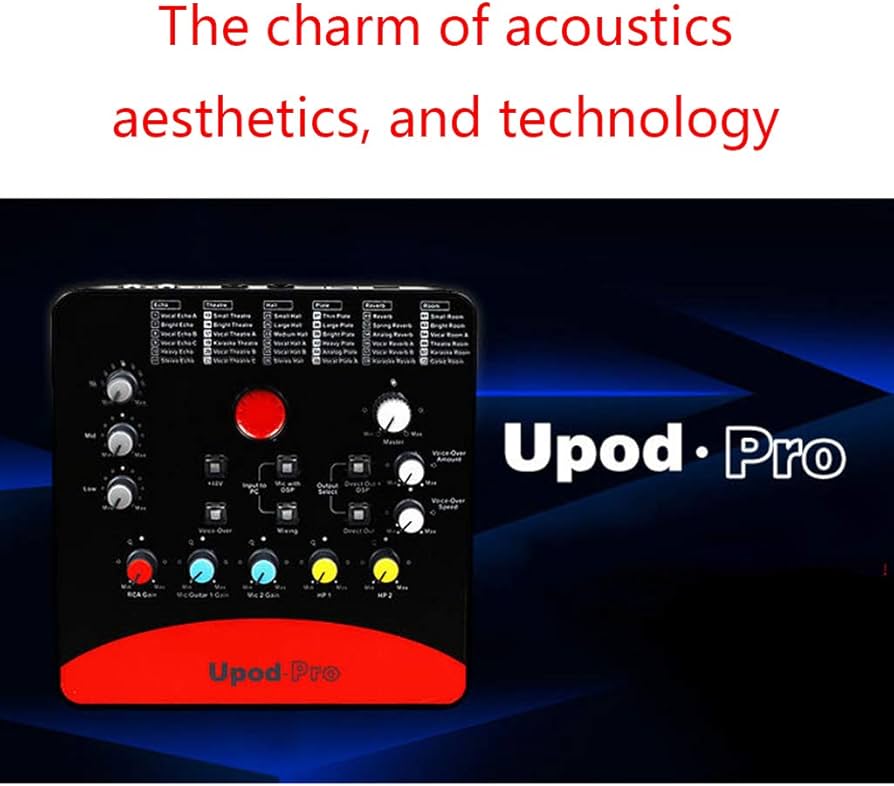 Amazon.co.jp: 1 セット Upod プロフェッショナル外部サウンドカード