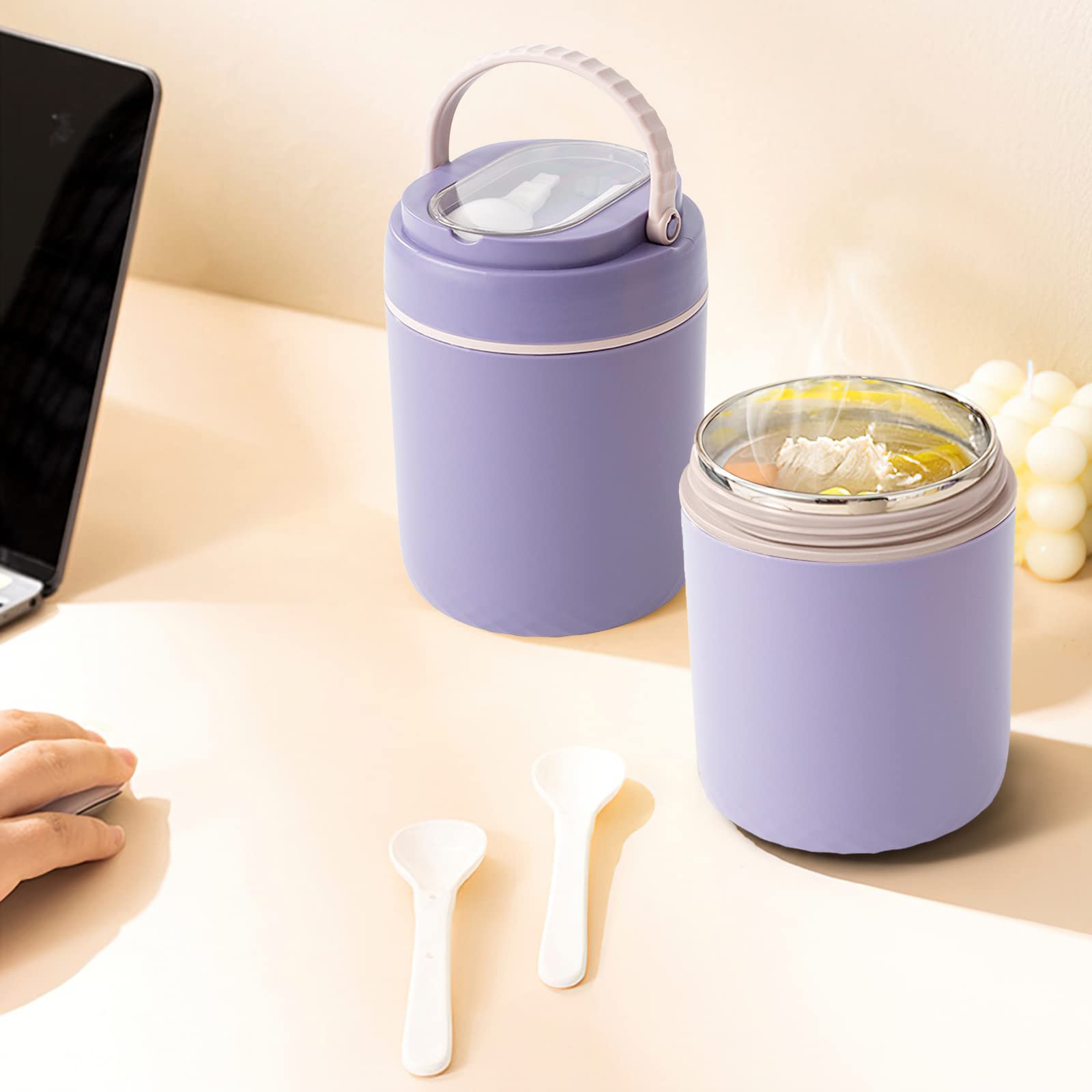 Amazon｜Tookss 真空断熱スープジャー700ml 超軽量真空断熱カふた付き