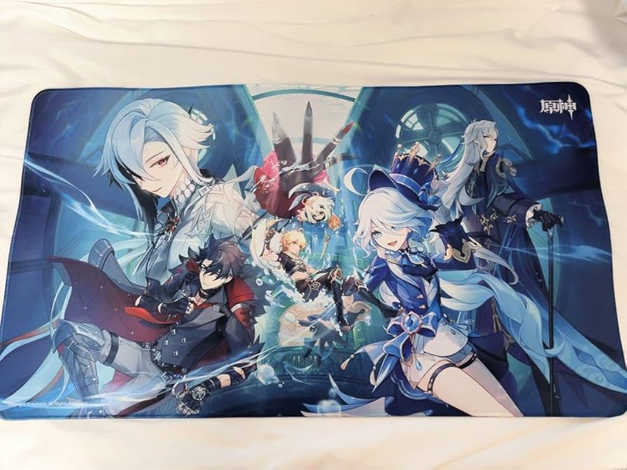 Amazon.co.jp: ノーブランド品原神公式マウスパッドプレイマットフリー