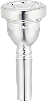 Amazon | バック Bach トロンボーン マウスピース 5GS 銀メッキ仕上げ