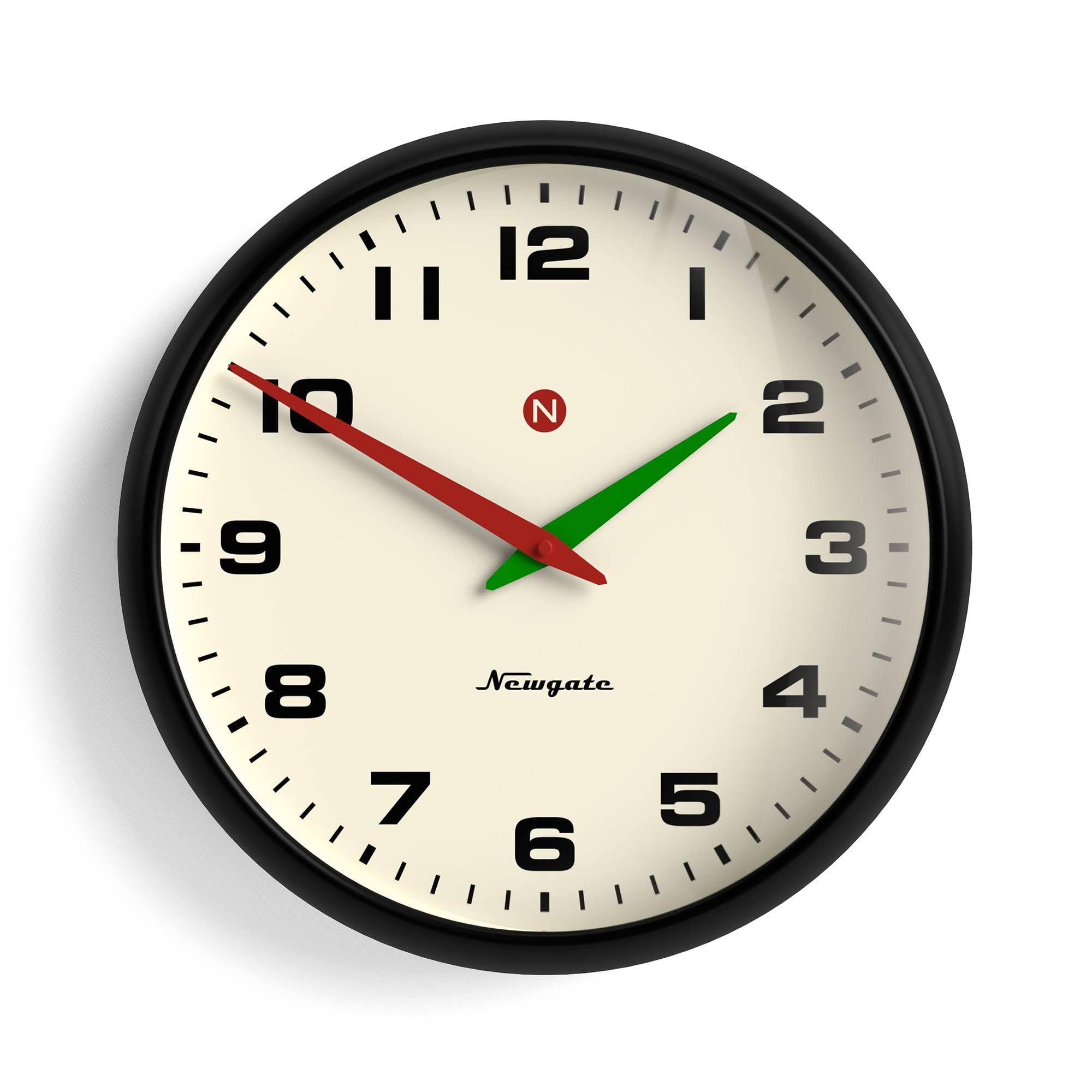 Amazon.com: NEWGATE® Superstore Wall Clock | Large Retro Metal