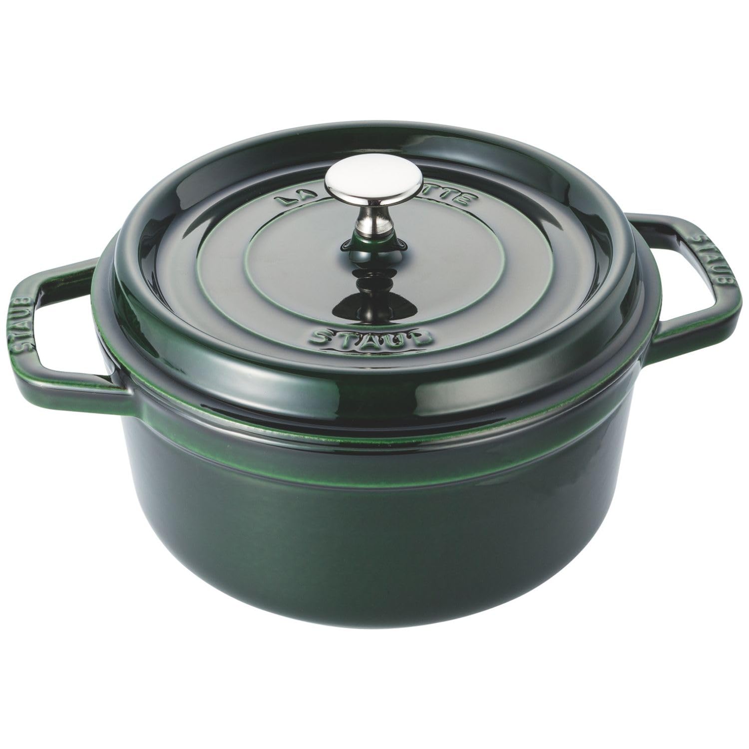 Amazon｜staub ストウブ 「 ピコ ココット ラウンド バジルグリーン