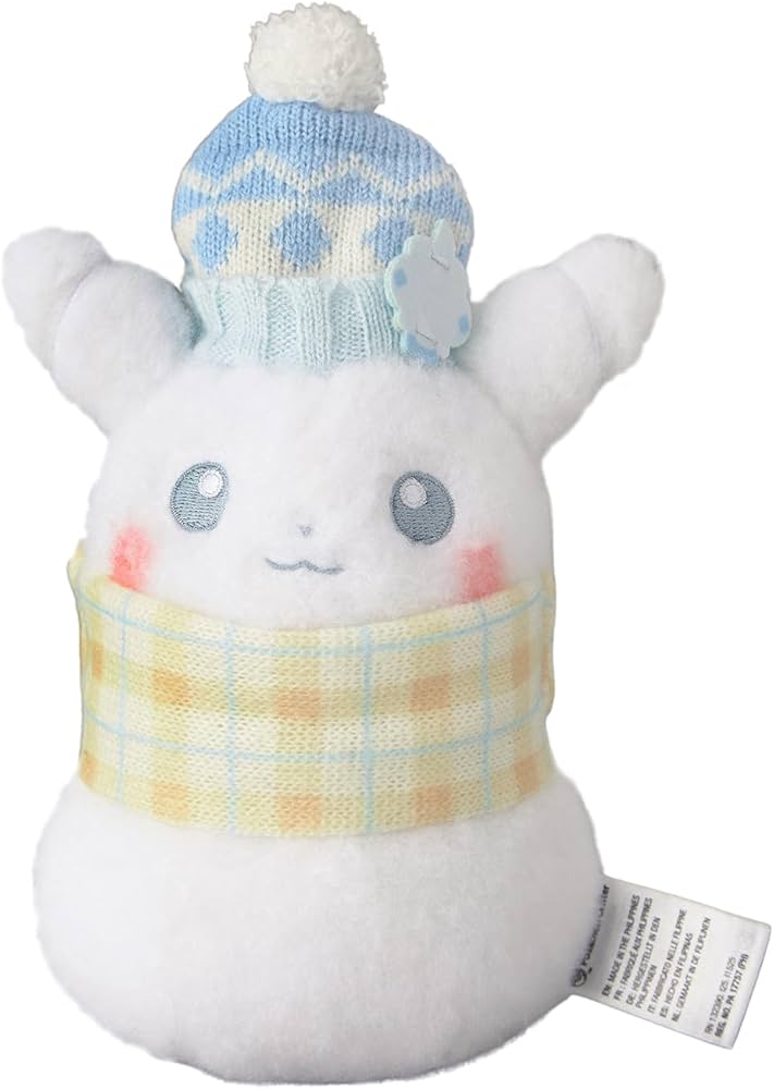Amazon.co.jp: ポケモンセンターオリジナル ぬいぐるみ ピカチュウゆき