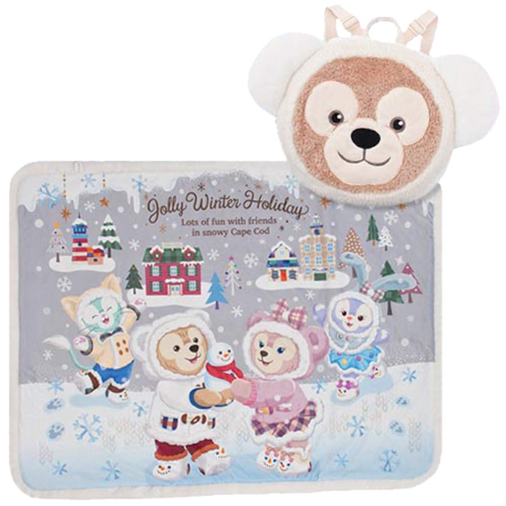 Amazon.co.jp: ダッフィー＆フレンズ ブランケット ウィンターホリデー