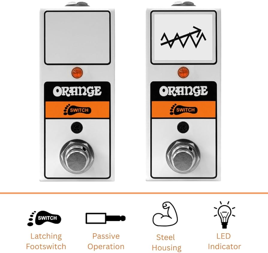 Amazon | Orange オレンジ FS1 mini フットスイッチ ラッチタイプ