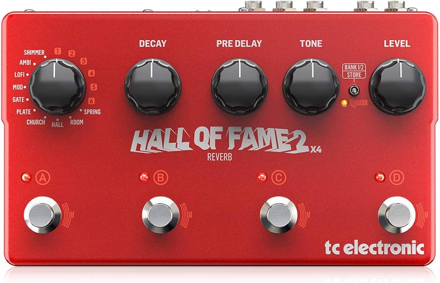 Amazon.com: TC Electronic HALL OF FAME 2 X4 REVERB Acclaimed