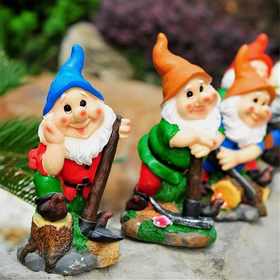 Amazon.co.jp: ZGPTX ヨーロッパ 樹脂 白雪姫 7人の小人 像