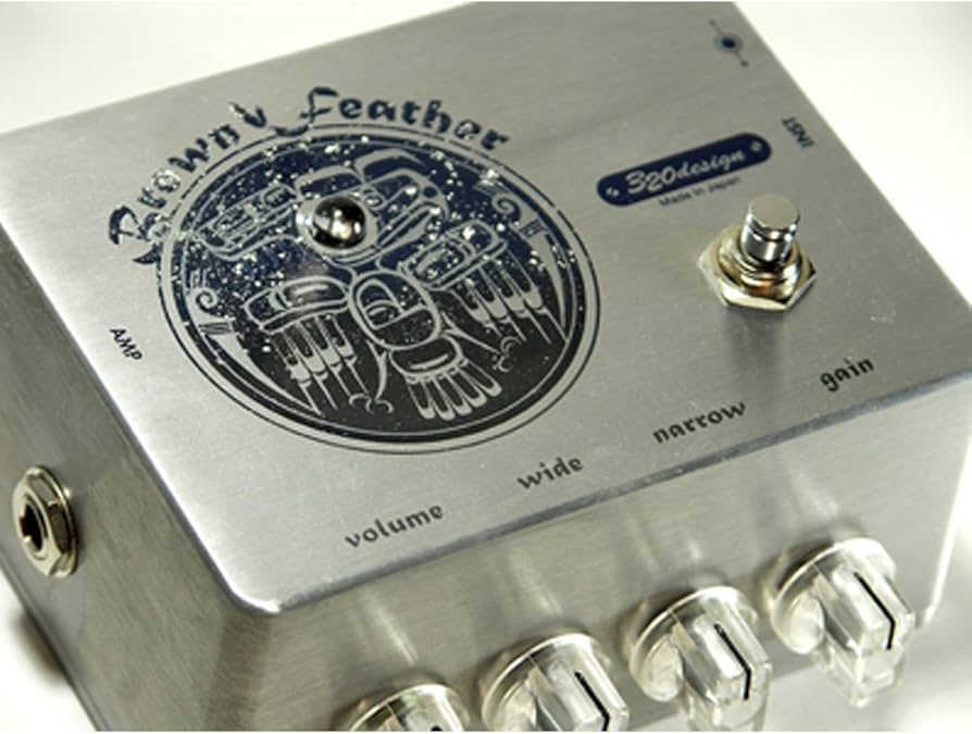 Amazon | 320design Brown Feather ディストーション エフェクター