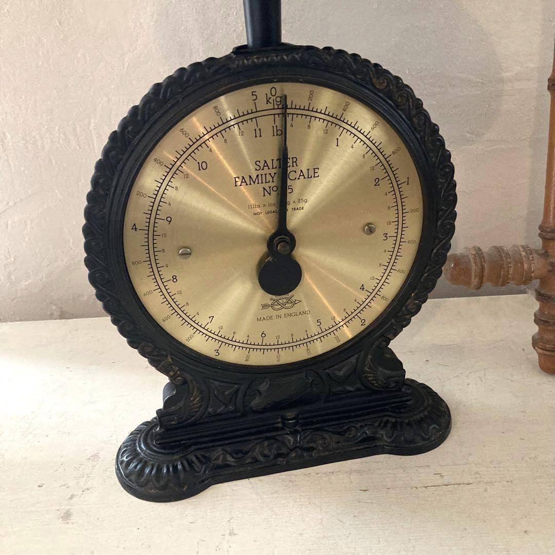 Amazon | 計量器 キッチンスケール アンティーク 計り 蚤の市 イギリス