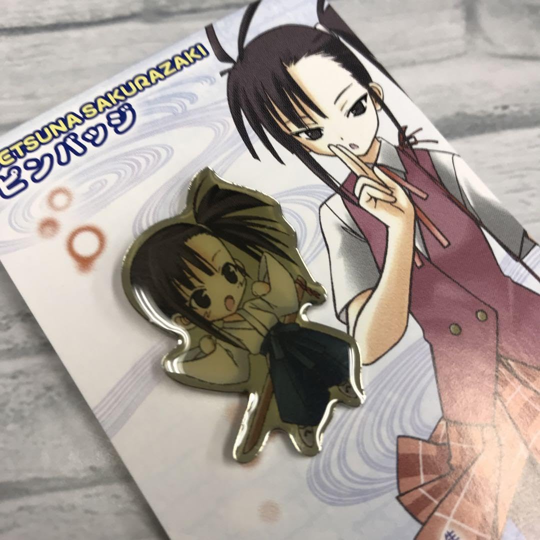 Amazon | A1997 魔法先生ネギま 桜咲刹那 ピンバッジ | バッジ | おもちゃ