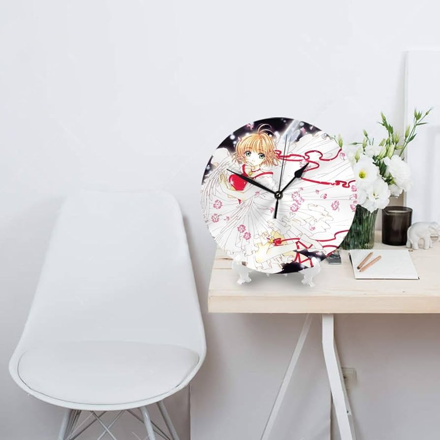 Amazon.co.jp: カードキャプターさくら 掛け時計 おしゃれ 北欧 壁掛け