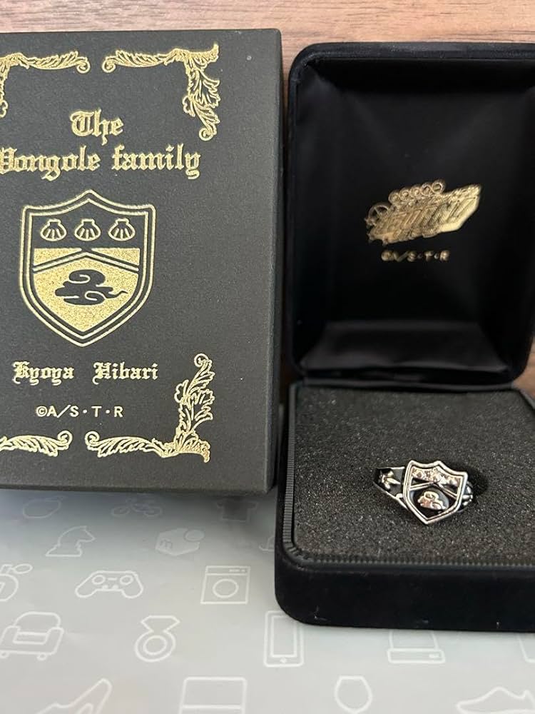 Amazon.co.jp: 家庭教師ヒットマンREBORN 雲雀恭弥 ボンゴレリング 雲