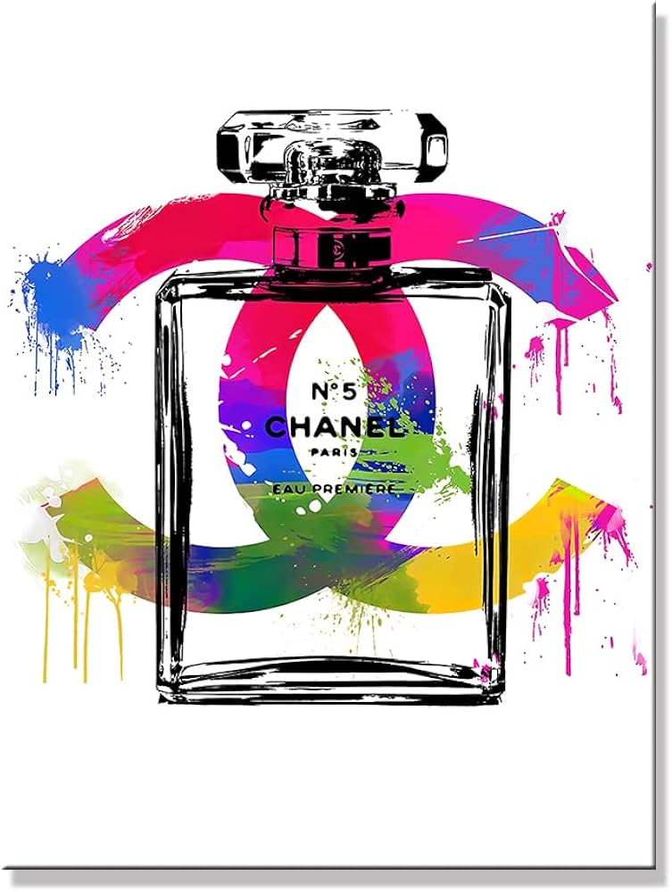 Amazon.co.jp: 仟象映画-シャネル 香水 アートパネル 映画 装飾画
