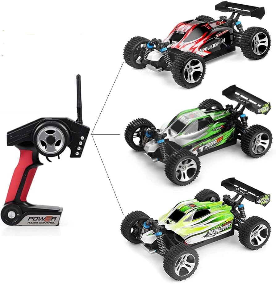 Amazon.com: WLtoys A959-B A959 959-A RC Car 1:18 2.4GHz 4WD Rally