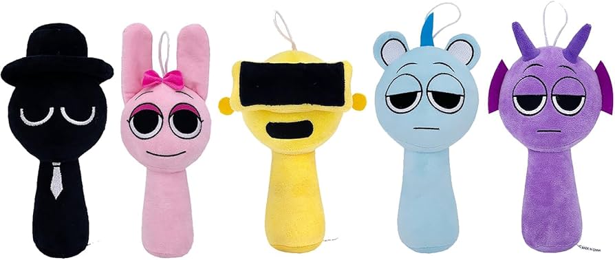 Amazon.co.jp: スプランキー ぬいぐるみ 人形 ドール 5体セット