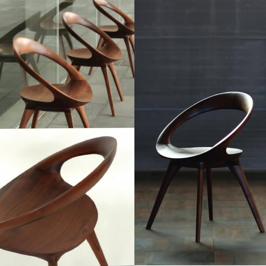 Amazon｜【正規品】起立木工 ダイニングチェア アネロ ANELLO「環