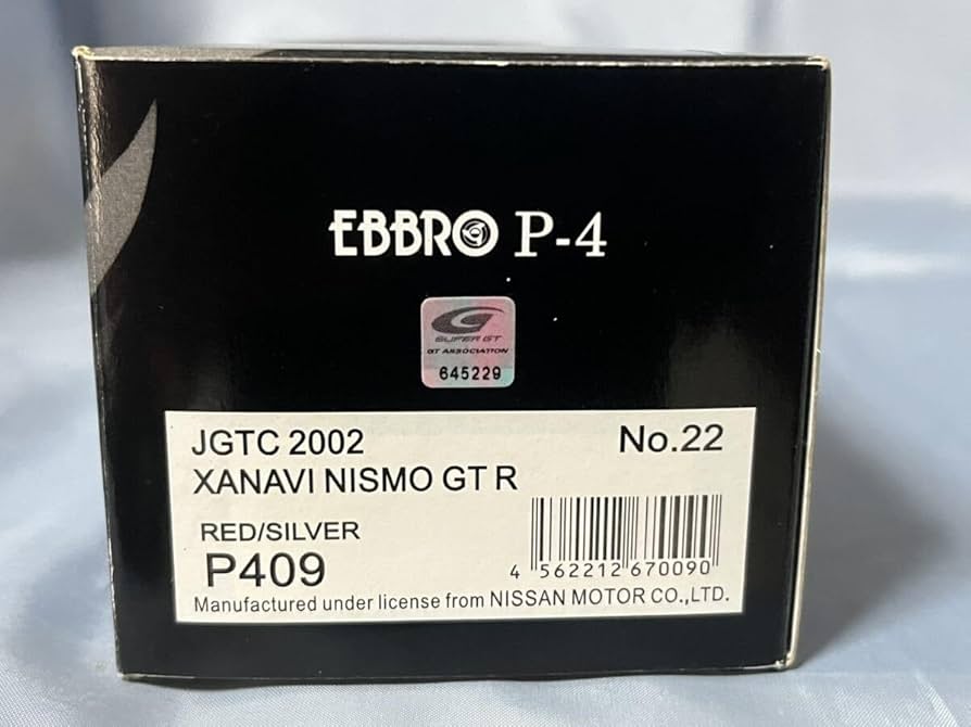 Amazon | エブロ 製 P-4 ザナヴィ ニスモ GT-R (スカイラインR34) JGTC