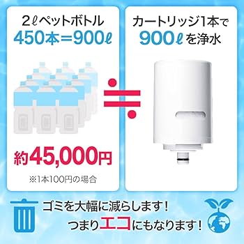 Amazon.co.jp: クリンスイ 浄水器 蛇口直結型 交換カートリッジ